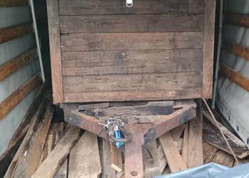 Przyczepa dwukołówka z kiprem