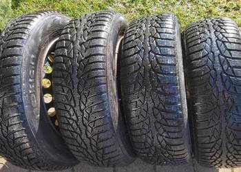 Opony zimowe Nokian 195/65R15 na felgach stalowych [2018, dobry stan]