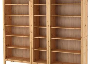 Witryna Regał-szafka IKEA Leksvik - drewno - HEMNES