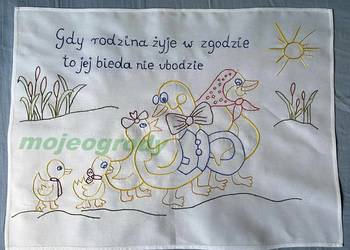 Makatka ręcznie szyta rozmiar 50^37cm