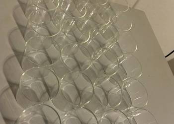 Szklany cylinder przezroczysty szkło bez dna średnica 5,2 cm wysokość 5,2 c