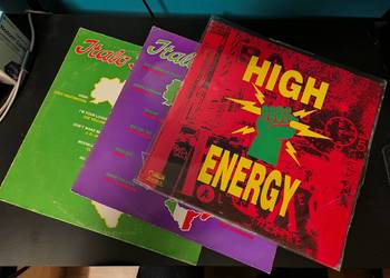 Italo Boot Mix 7 i 9 + High Energy Megamix kmpl 3x winyl 12" ITALO DISCO