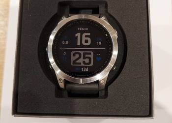 Garmin Fenix 7 srebrno-grafitowy. Stan bdb, gwarancja.