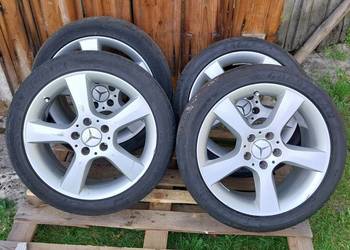 Felgi aluminiowe R17 Mercedesa  oryginalne
