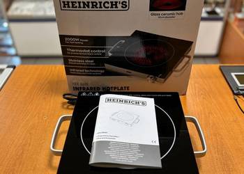 Płyta Grzewcza Kuchenka Podczerwień Heinrich's HEK 8695 2000W 22cm