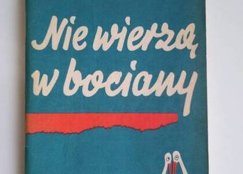 Nie wierzę w bociany Elżbieta Jackiewiczowa