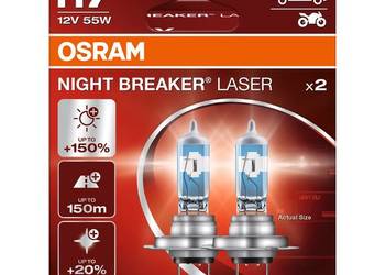 Żarówki H7 Osram Night Breaker Laser +150%
