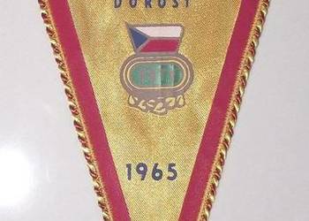 Spartakiada Czechosłowacka Praga 1965 proporczyk