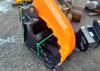 Łyżka dociskowa z łapą dociskającą KBKC łyżka wyburzeniowa z dociskiem hydr