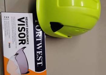 Kask PORTWEST + Blenda