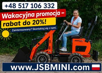 NOWA mini E ładowarka kołowa przegubowa MS-L116KN elektryczna | CE | 2026