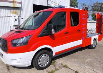 Ford Transit Straż Pożarniczy Strażacki Zabudowa KONTENEROWA  Idealny OSP