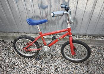 Rower dziecięcy BMX Kross Bolek retro 16 cal rama stylowy vintage oldschool