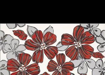 Dekor Vivian rosa Kwiat 25 x 40, Paradyż, płytki, kafelki