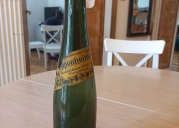 Stara wysoka  butelka na wino sprzed 1900r Oppenheimer