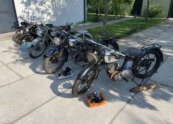 Triumph TWN RL200 1935 zabytkowy przedwojenny kolekcja