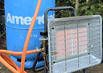 Promiennik Piecyk Gazowy na butle Gazowa 11kg Ogrzewacz Promiennik