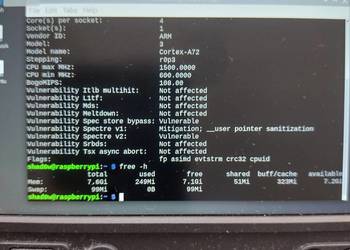 Clockwork Pi uConsole 8GB ram CM4