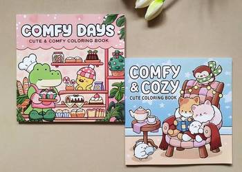 Kolorowanka cozy zestaw 2 sztuk