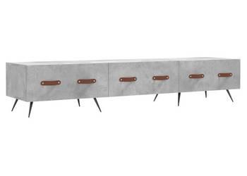 Szafka pod TV szarość betonu 150x36x30 cm WM-829128