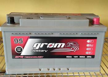 Akumulator GROM EFB START&STOP 95Ah 950A Prawy Plus