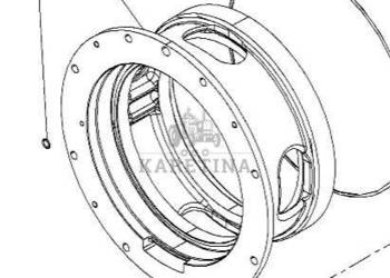 Massey Ferguson 7718S 7718 S 1804A DYNA 6 Obudowa Przekładni CZĘŚCI 435935… Jastrzębniki
