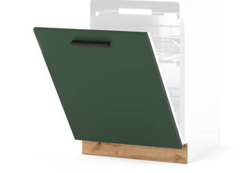 Szafka Kuchenna Do Zabudowy Zmywarki 60cm Blande Wotan Butelkowa Zieleń
