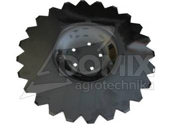 Talerz uzębiony 5-otworowy 560mm Z24 wpust pod piastę gr.4