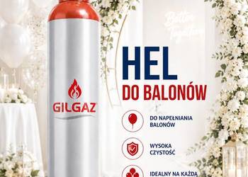 Hel, butla z helem - gaz do balonów