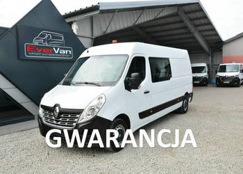 Renault Master max L3H2 7 osobowy brygadówka doka pełna opcja