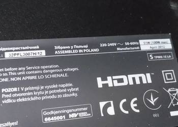Philips 32PFL3007H/12 włącznik boczny tv Philips 32PFL3007H/12 włącznik boczny tv