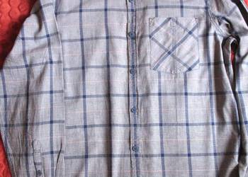 Koszula męska - bawełna - L - 47 /178 - klatka 120 cm fat facc