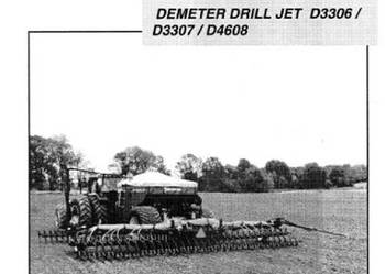 ÖVERUM Demeter Drill Jet D3306 D3307 D4608 katalog części