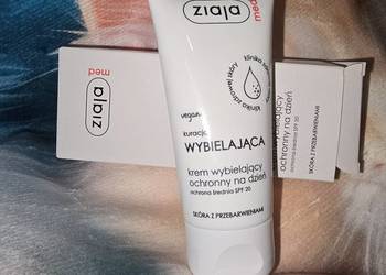 Wybielający krem do twarzy Ziaja Med