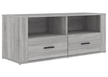 Szafka pod telewizor szary dąb sonoma 100x35x40 cm WM-816814