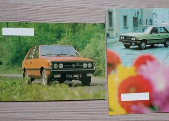 Kartki pocztowe samochód polonez , stan idealny, cena za dwie