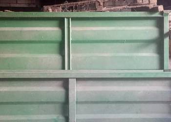 Burty, nadstawki do rozrzutnika, przyczepy