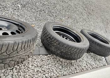 Sprzedam koła 16stki stalowe do opel Saab z zimuwkami 3sztuki