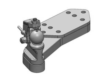 Zestaw zaczepowy K50® lewy z urządzeniem przytrzymującym dla 40-45 mm 0052…