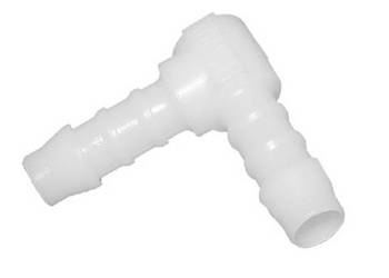 Kolanko pneumatyczne plastikowe pod wąż DN3mm WS