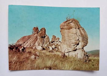 Pocztówka Karkonosze z 1976r. + Znaczek