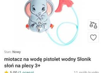 Pistolet na wodę Disney jumbo