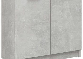 Szafka łazienkowa szarość betonu 645x335x59 cm WM-811308