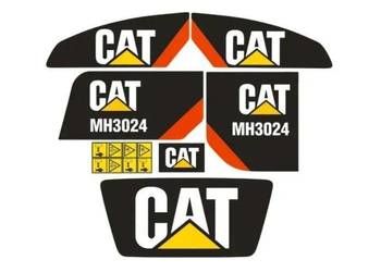 Naklejki Oklejenie - CAT MH3024 Zamiennik CATERPILLAR