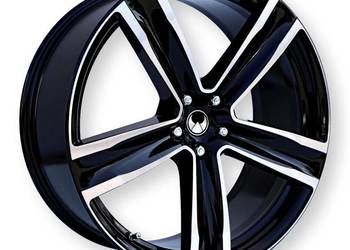 HEICO Volvo EX30 21" felga aluminiowa 5-ramienna czarno-diamentowana