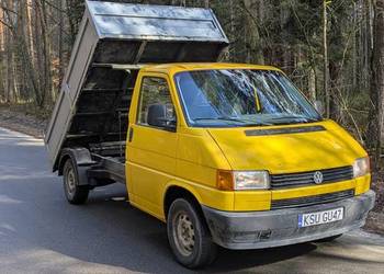 Wynajem wywrotka do 3,5 tony - KAT. B Kiper 4X4 VW T4 - MODLIBORZYCE