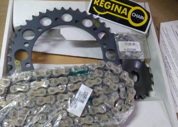 Zestaw napęd-owy łańcuch zębatka REGINA APRILIA TUAREG WIND 600 PEGASO 600