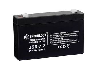 Akumulator ENERBLOCK AGM JS6-7.2 6V 7.2Ah