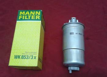 FILTR PALIWA MANN WK853/3X DO AUDI SKODA VW SEAT
