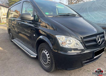 Progi Mercedes Viano, orurowanie boczne, stopnie Viano